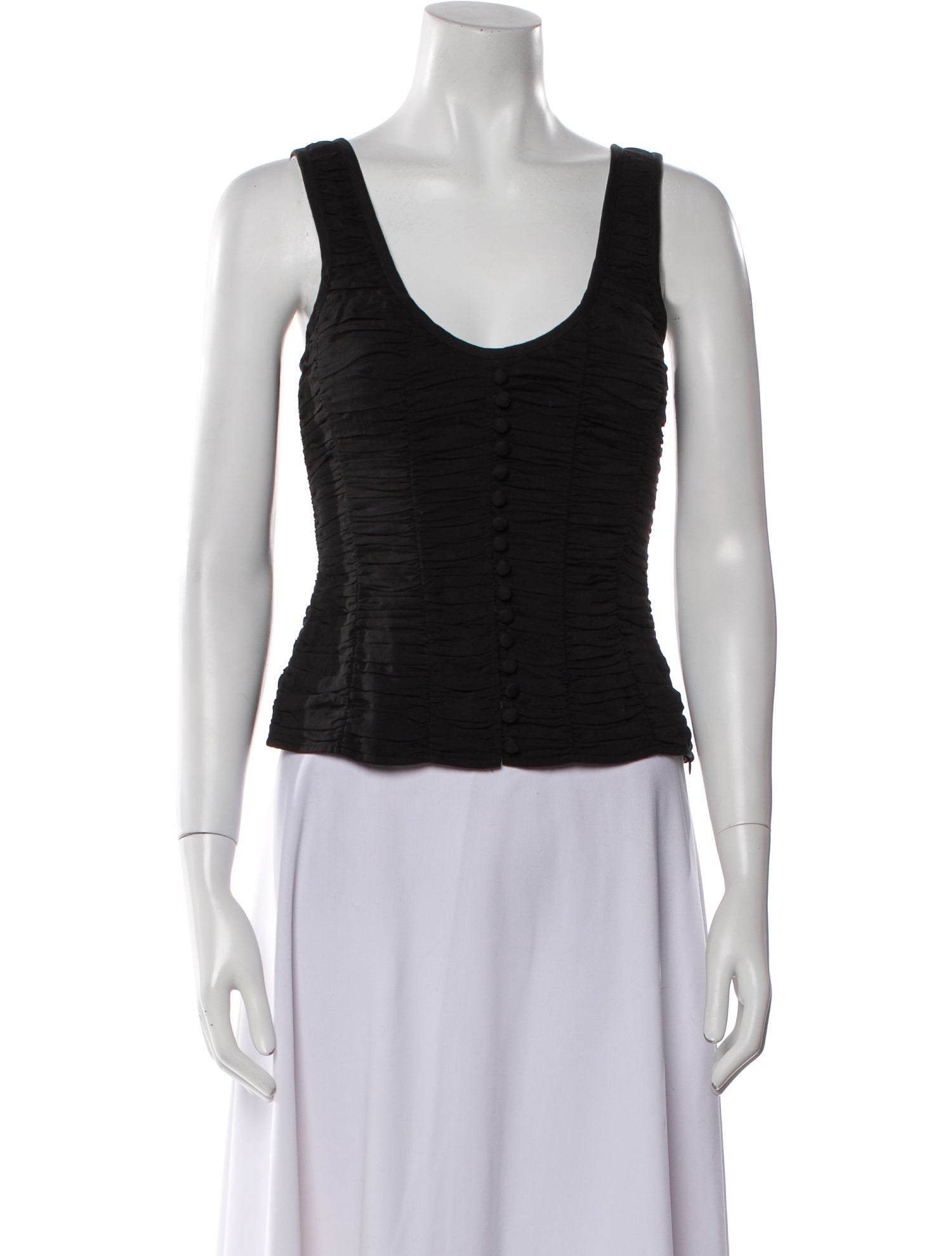 Reformation Scoop Neck Sleeveless Top