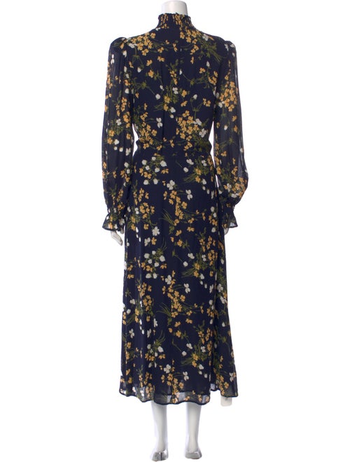 Reformation Floral Print Long Dress