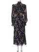 Reformation Floral Print Long Dress