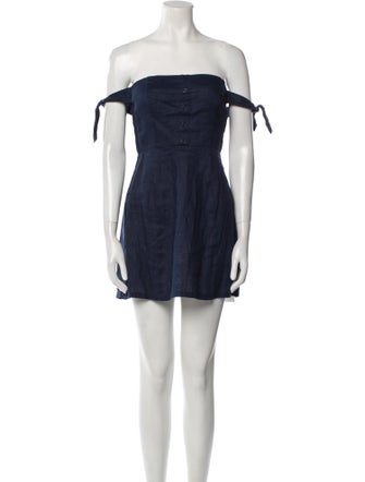 Reformation Linen Mini Dress