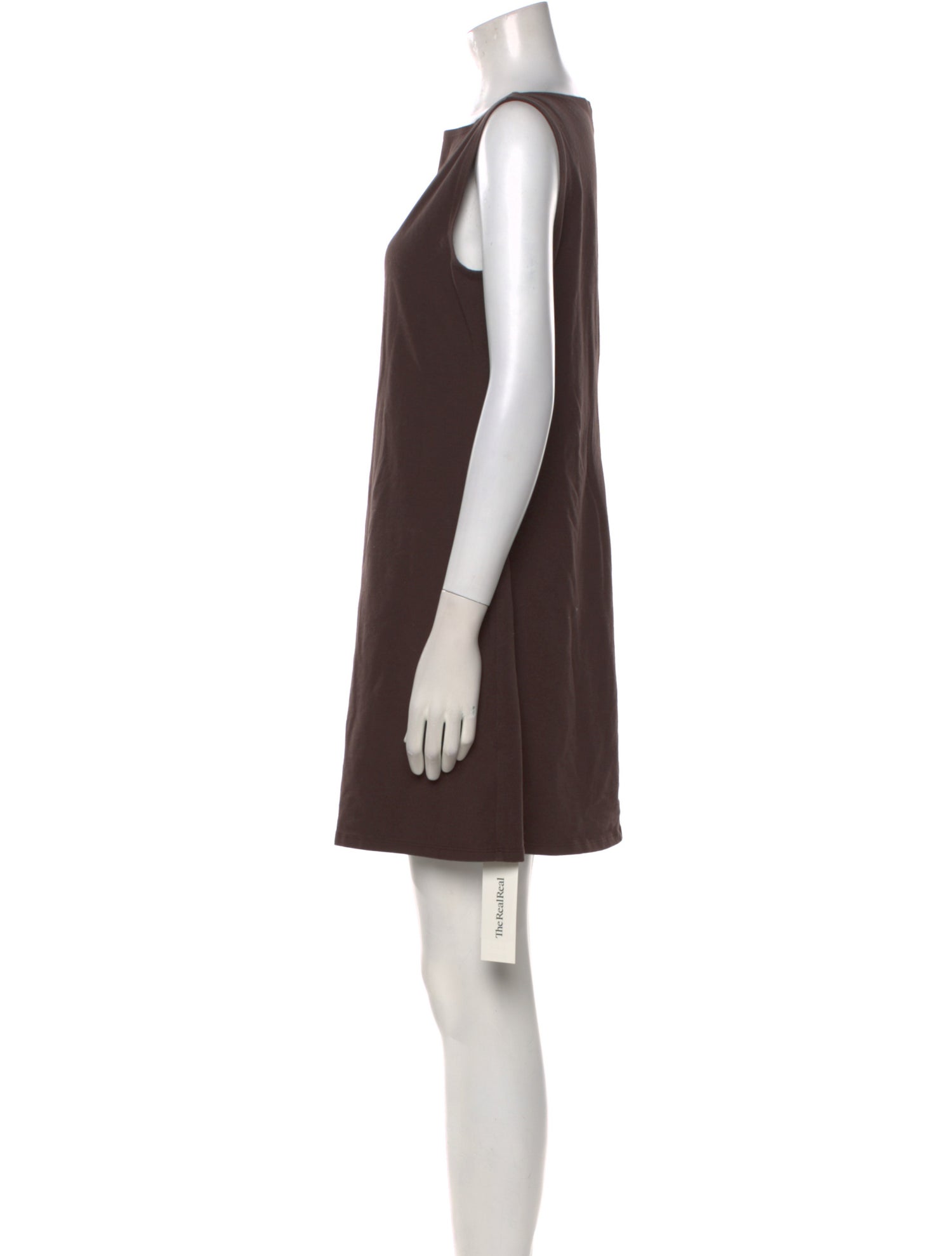 Reformation Bateau Neckline Mini Dress