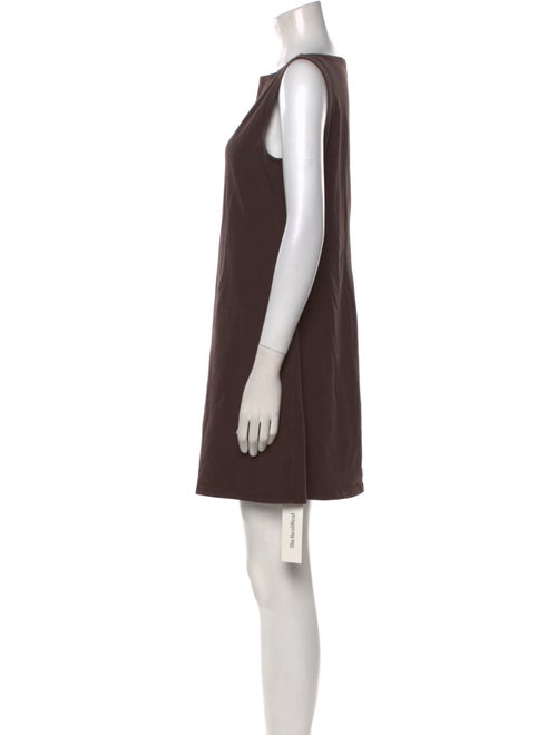 Reformation Bateau Neckline Mini Dress