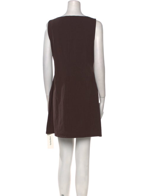 Reformation Bateau Neckline Mini Dress