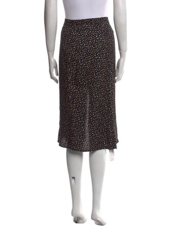 Reformation Polka Dot Print Knee-Length Skirt