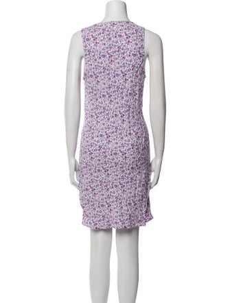 Reformation Floral Print Mini Dress