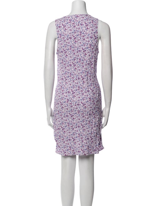 Reformation Floral Print Mini Dress