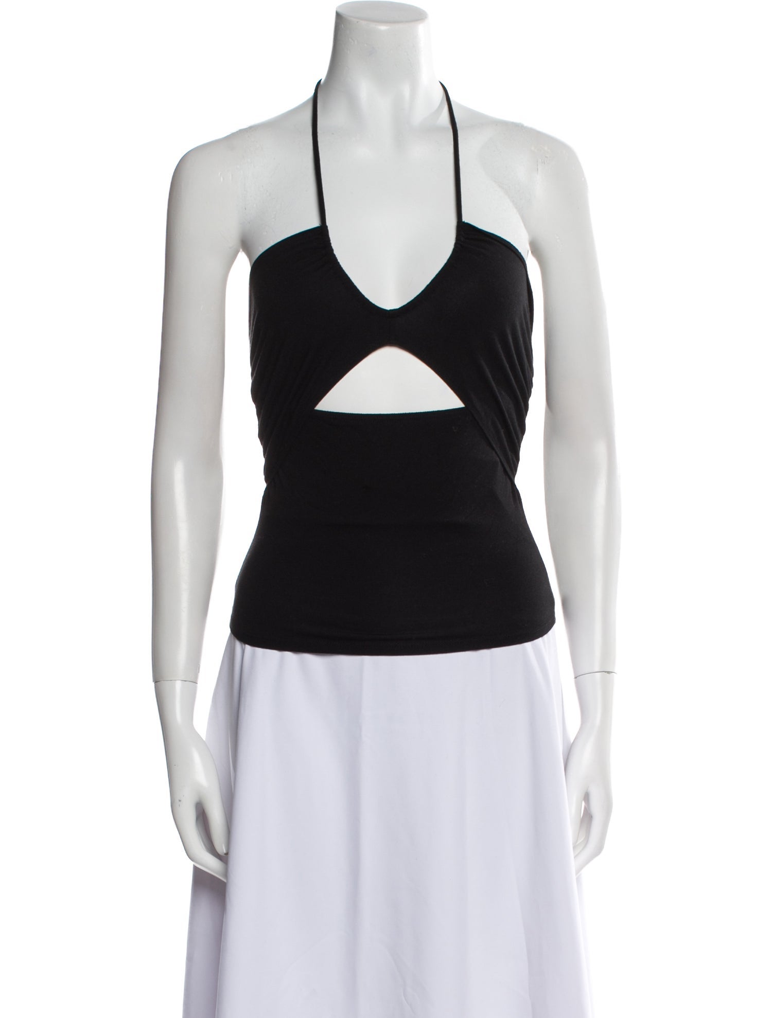 Reformation Halterneck Sleeveless Top