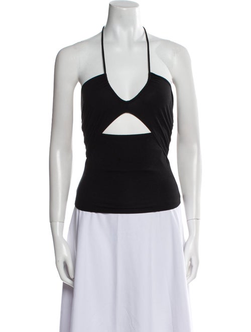 Reformation Halterneck Sleeveless Top