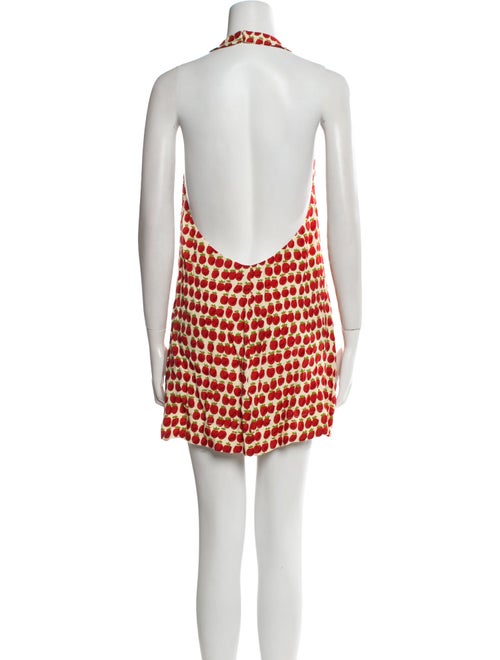 Reformation Printed Mini Dress