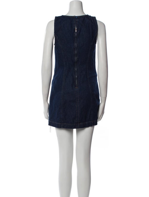 Reformation Bateau Neckline Mini Dress