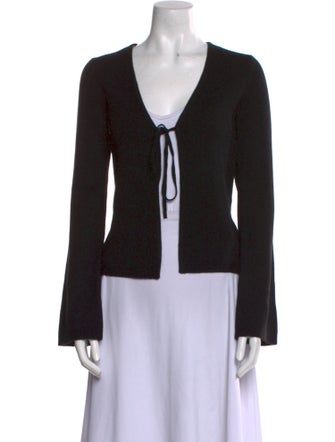 Reformation Cashmere V-Neck Sweater