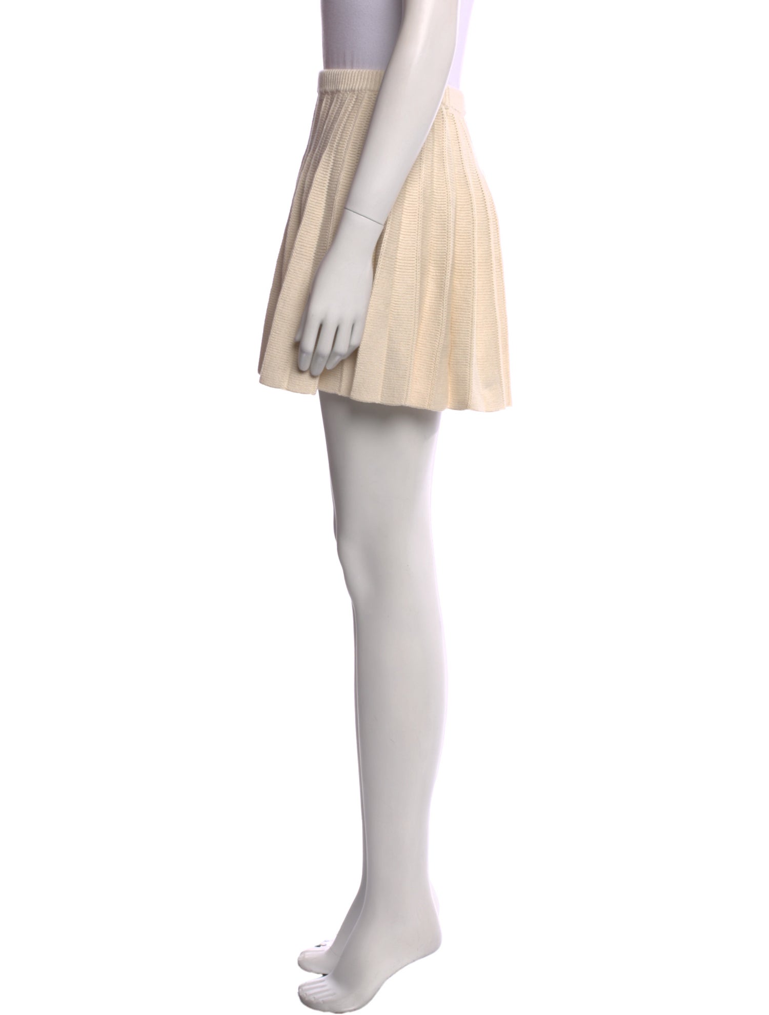 Reformation Pleated Accents Mini Skirt w/ Tags