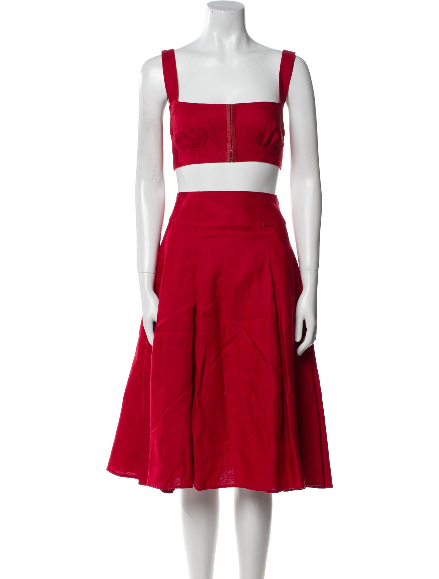 Reformation Linen Skirt Set