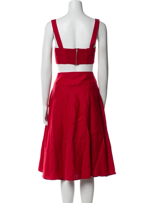 Reformation Linen Skirt Set