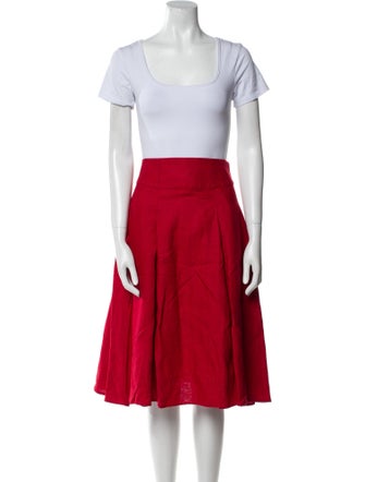 Reformation Linen Skirt Set