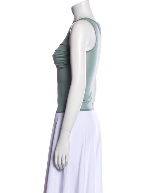 Reformation Bateau Neckline Sleeveless Top