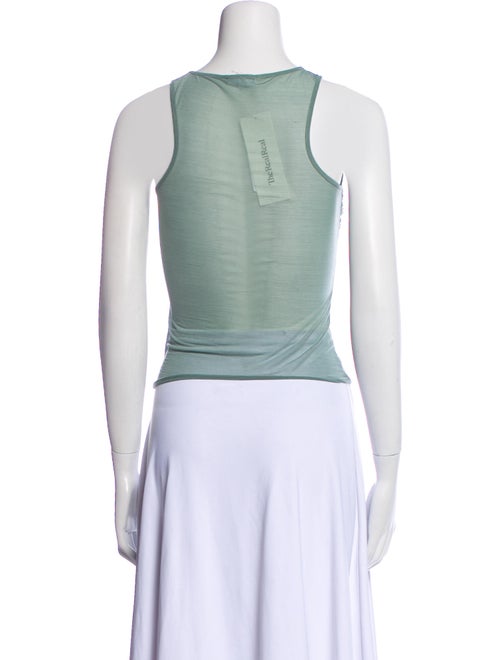 Reformation Bateau Neckline Sleeveless Top