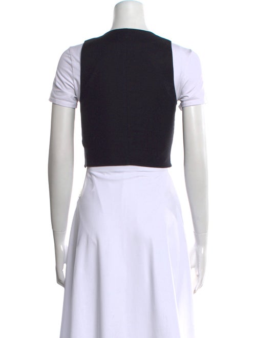 Reformation V-Neck Short Sleeve Crop Top