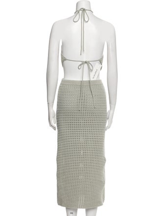 Reformation Cashgora Lace Pattern Skirt Suit