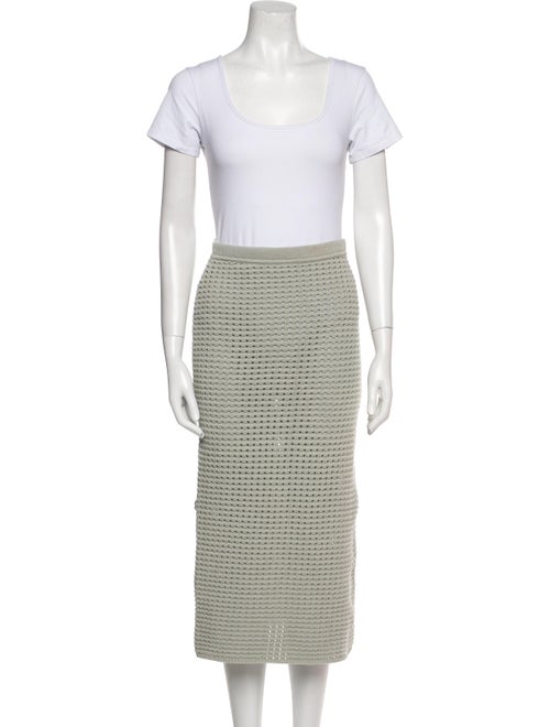 Reformation Cashgora Lace Pattern Skirt Suit