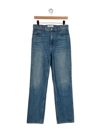 Reformation Straight-Leg Jeans