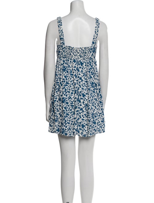 Reformation Floral Print Mini Dress