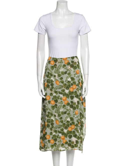 Reformation Printed Skirt Set