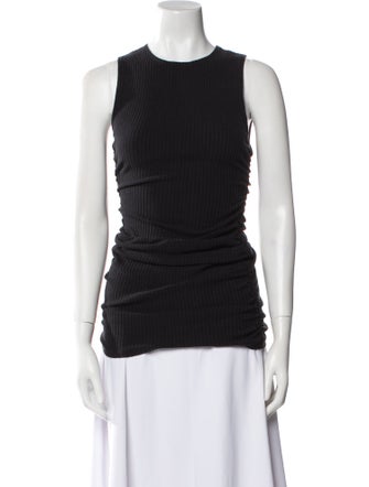 Reformation Crew Neck Sleeveless Top