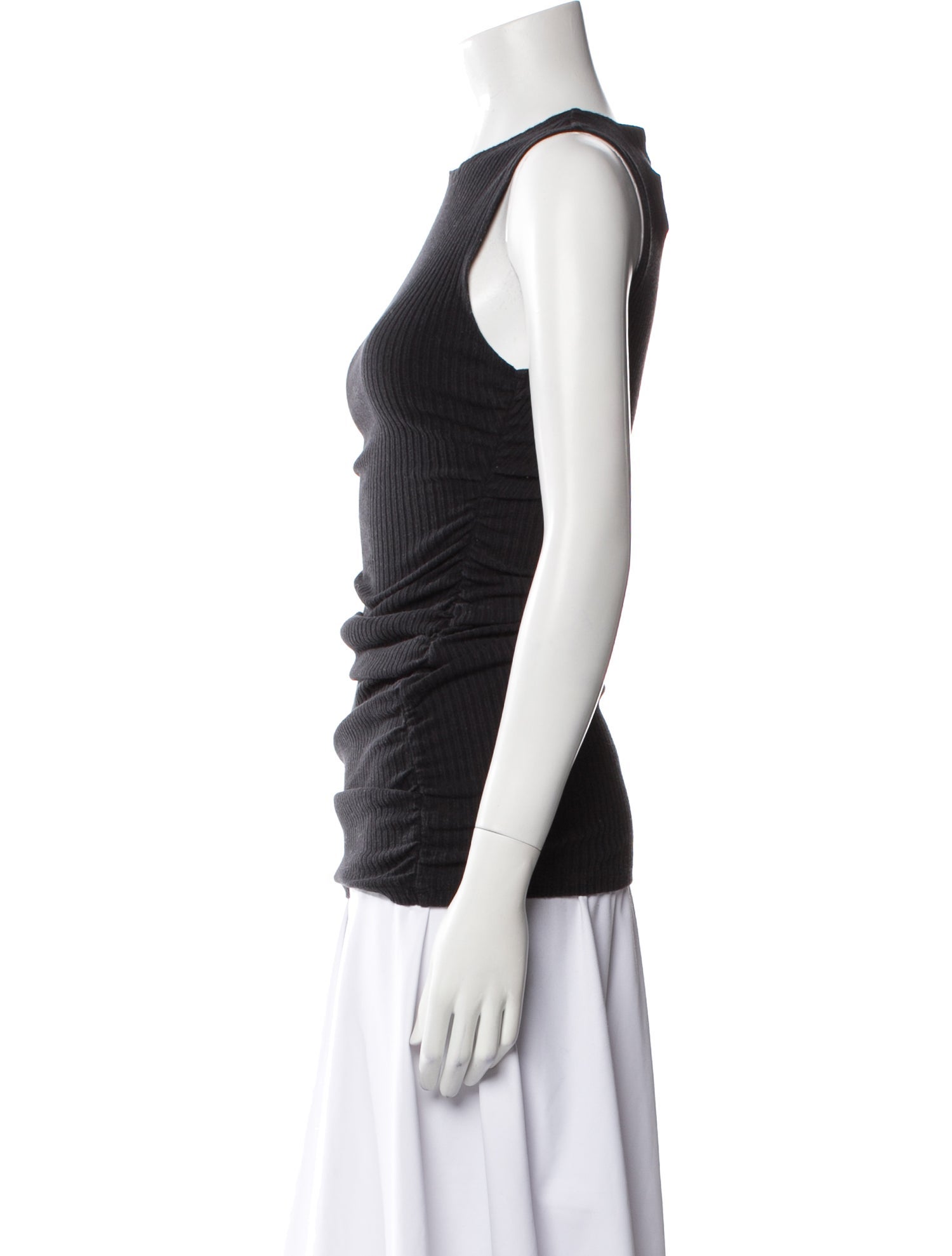 Reformation Crew Neck Sleeveless Top