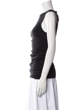 Reformation Crew Neck Sleeveless Top
