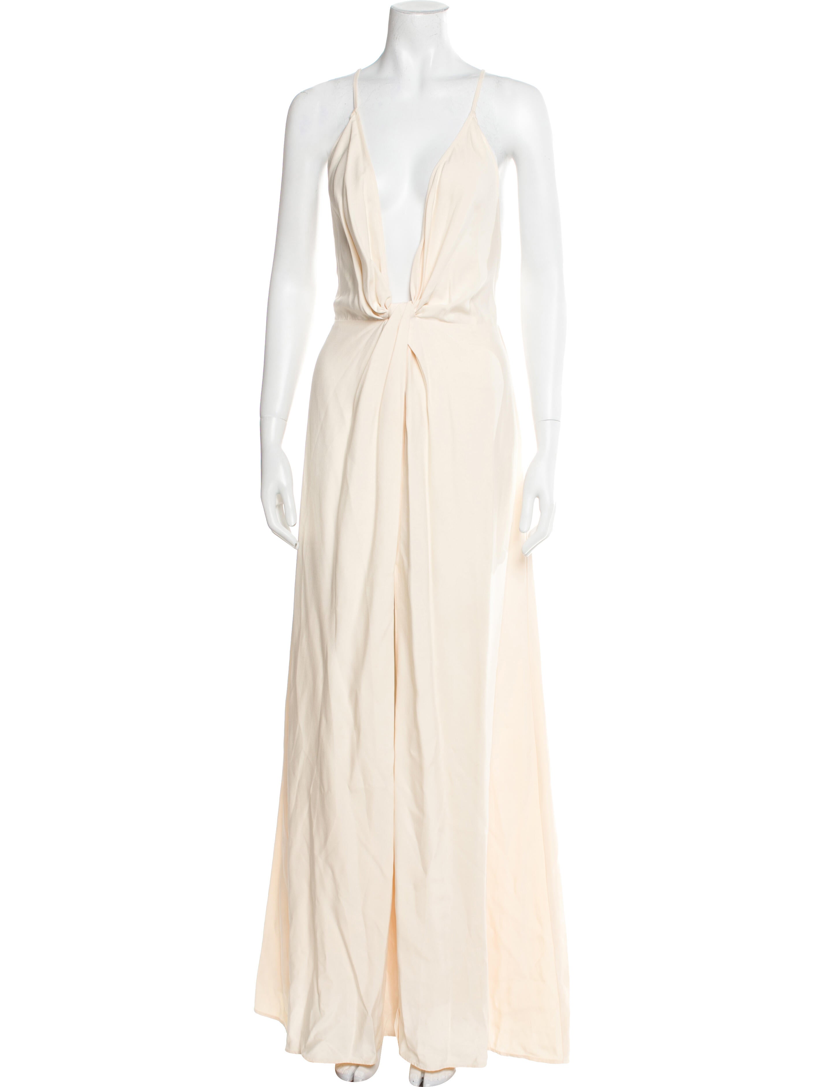 Reformation Silk Long Dress