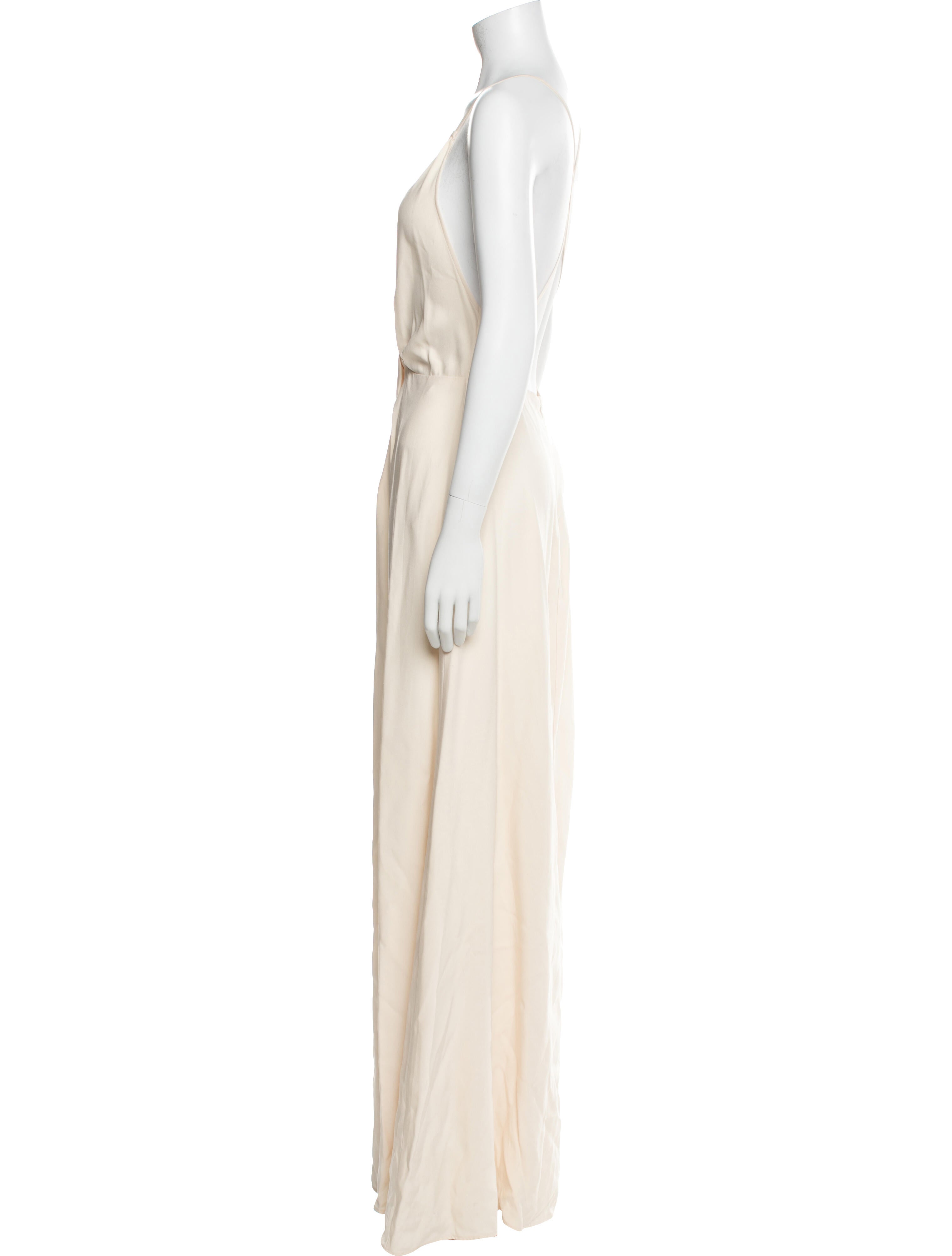 Reformation Silk Long Dress