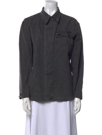 Reformation Long Sleeve Button-Up Top