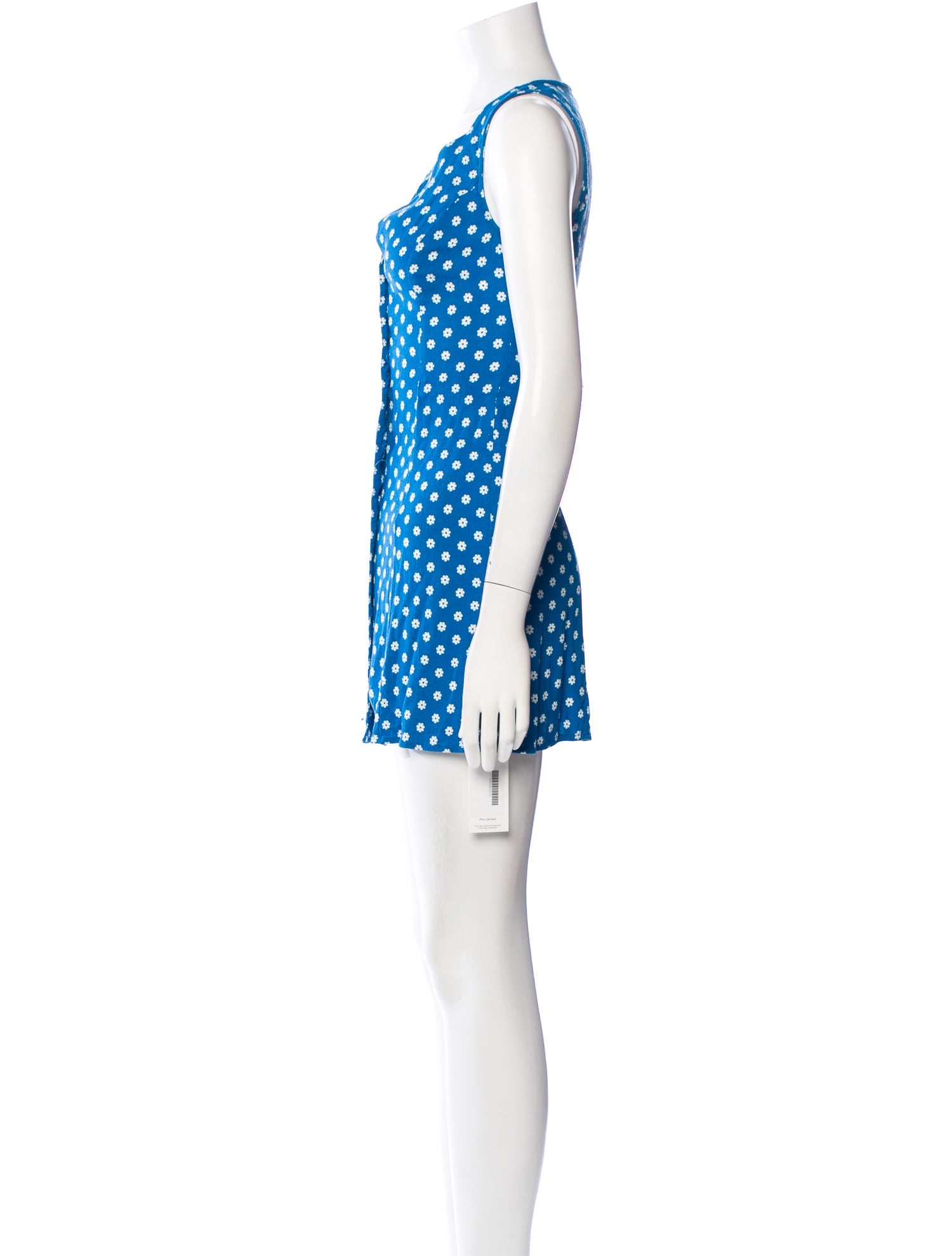 Reformation Floral Print Mini Dress