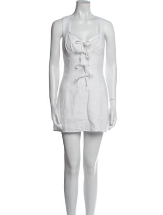 Reformation Linen Mini Dress