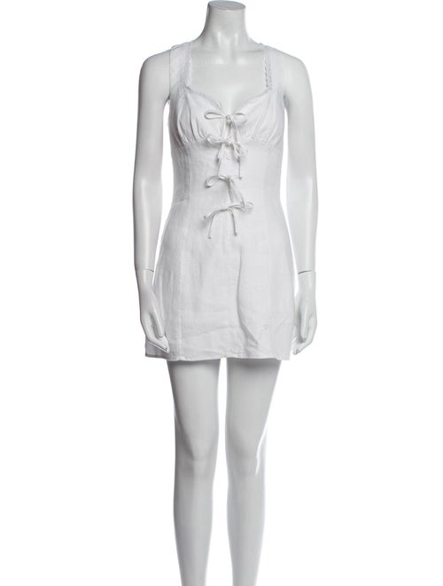 Reformation Linen Mini Dress