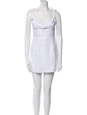 Reformation Linen Mini Dress