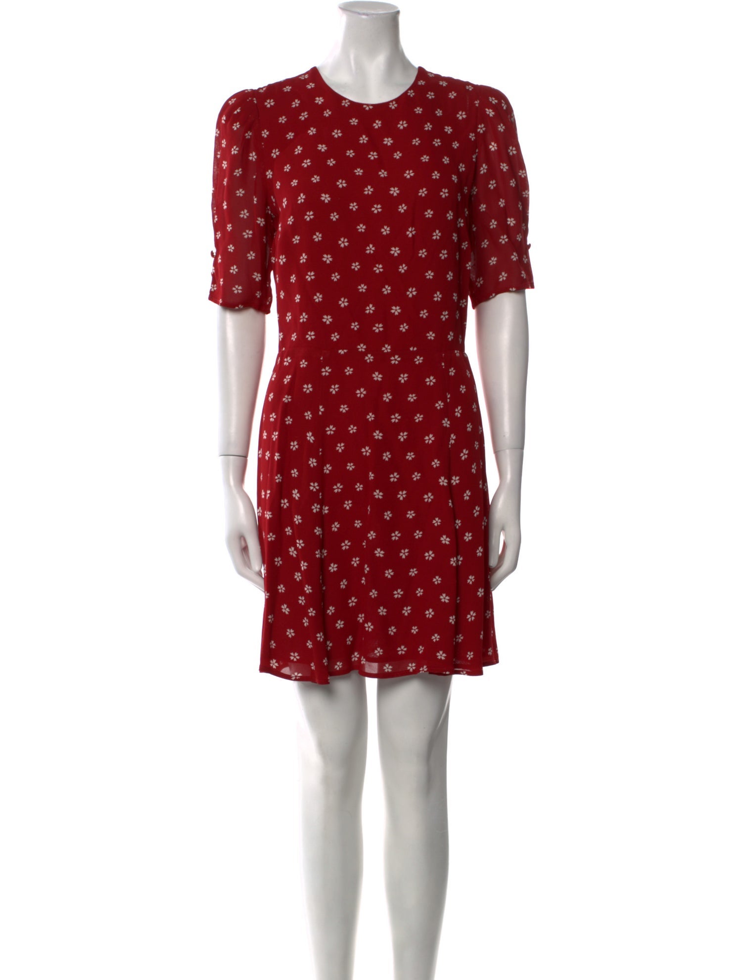 Reformation Printed Mini Dress