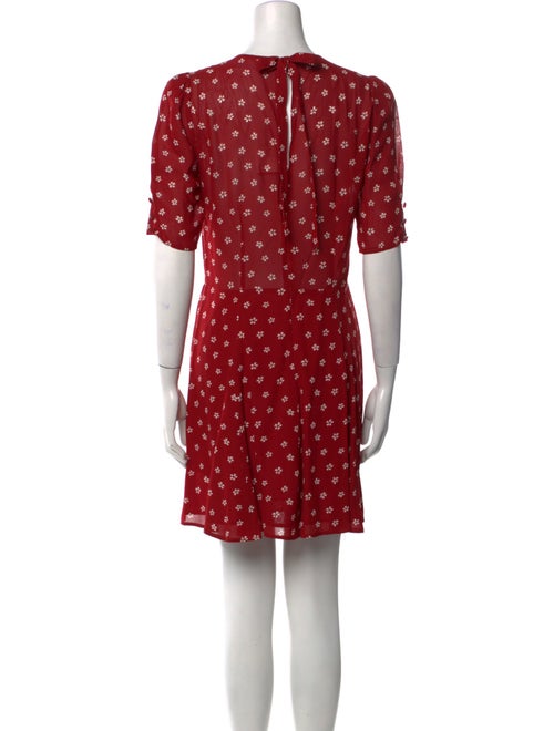 Reformation Printed Mini Dress