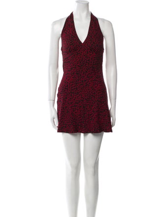 Reformation Printed Mini Dress