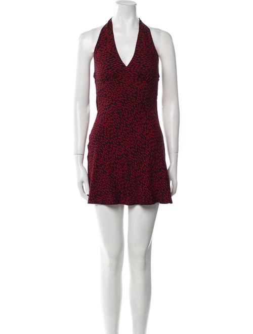 Reformation Printed Mini Dress