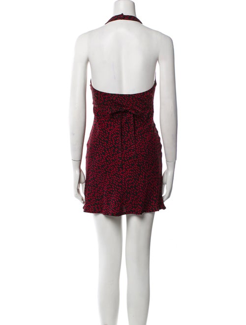 Reformation Printed Mini Dress