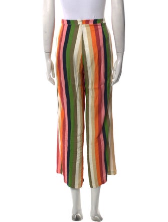 Reformation Striped Wide Leg Pants