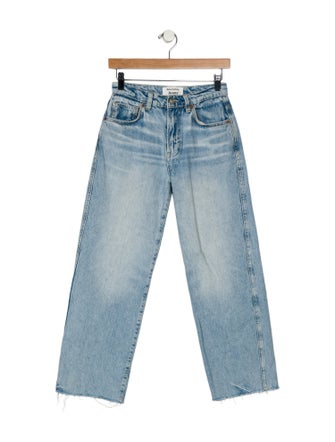 Reformation Mid-Rise Wide Leg Jeans