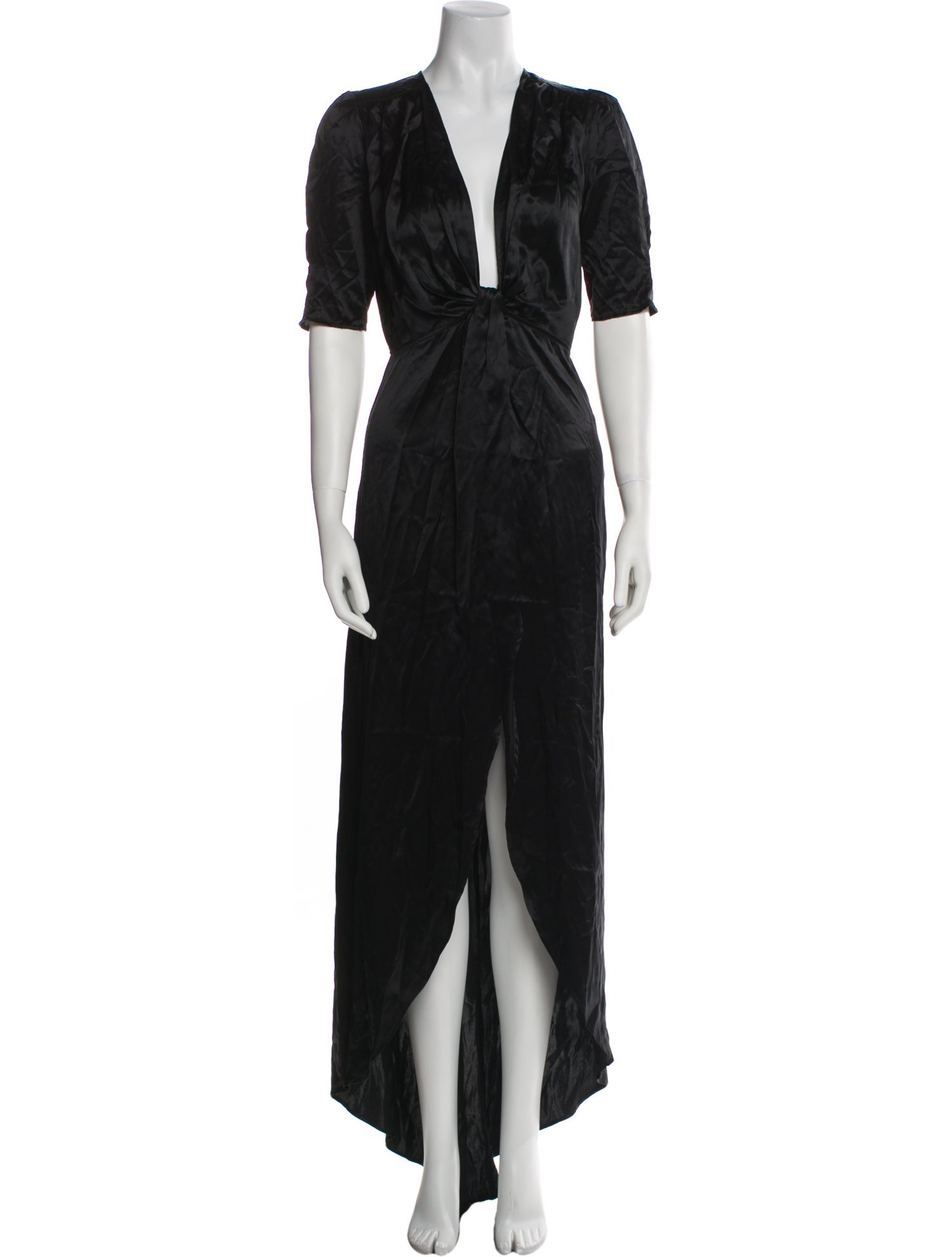 Reformation Silk Long Dress