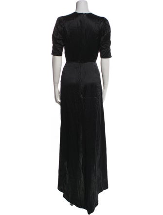 Reformation Silk Long Dress