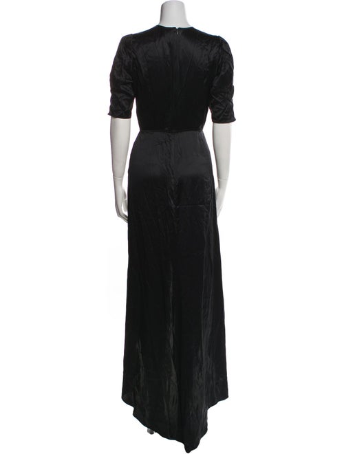 Reformation Silk Long Dress