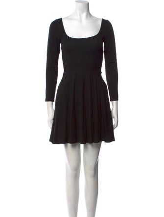Reformation Scoop Neck Mini Dress