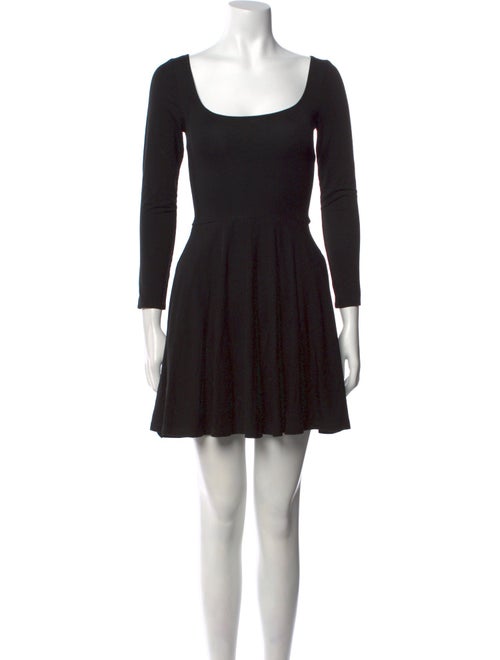 Reformation Scoop Neck Mini Dress