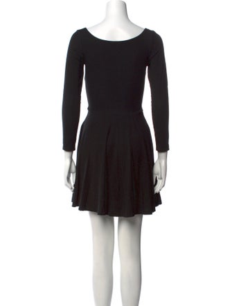 Reformation Scoop Neck Mini Dress